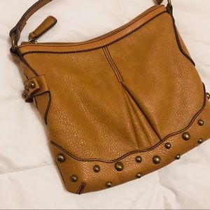 Tan Leather Jessica Simpson Satchel